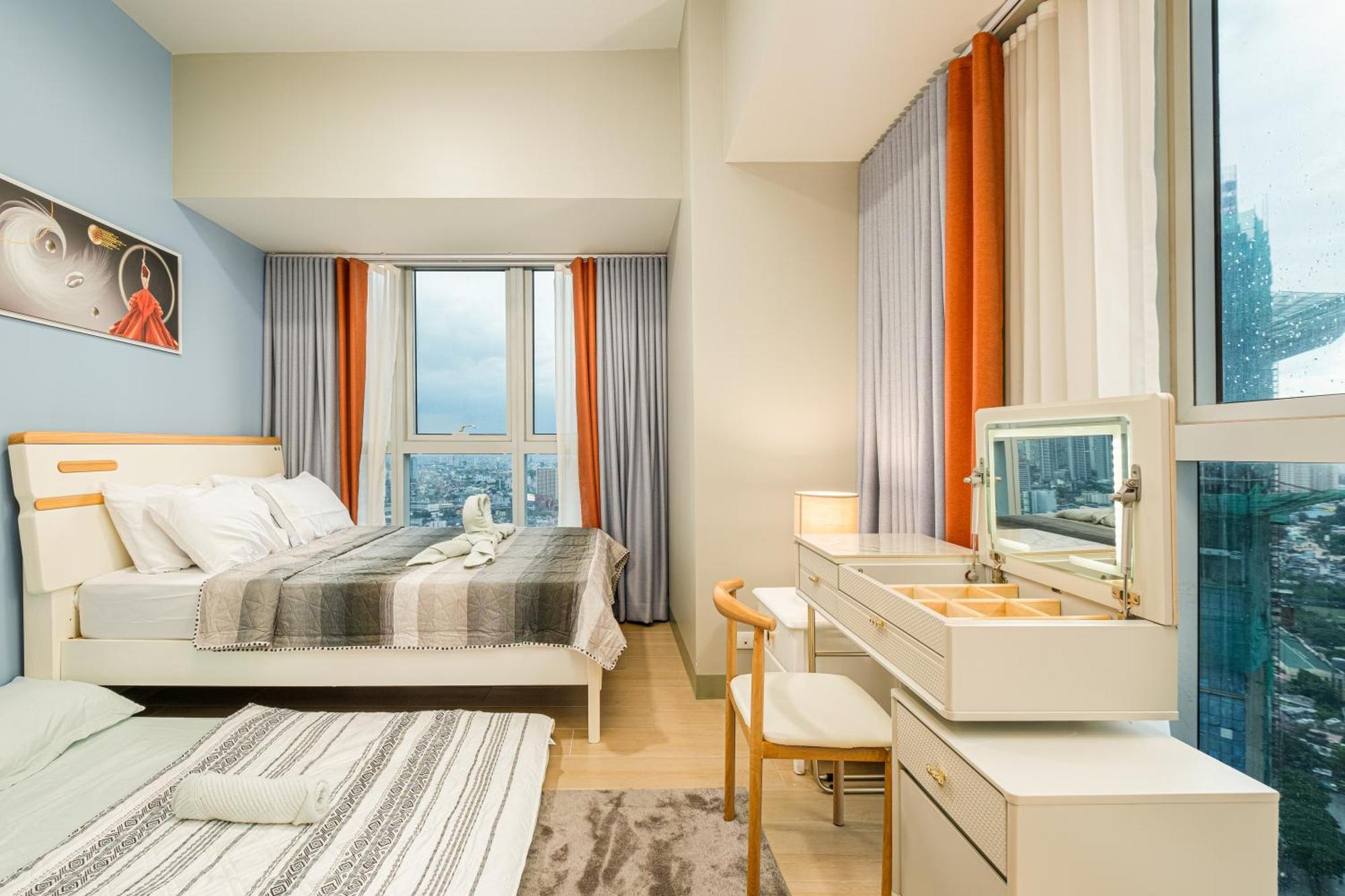 Bgc 2Br Uptown Parksuites With Balcony And Bathtub Manila Exterior foto